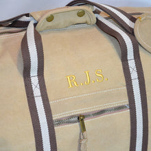 Load image into Gallery viewer, Canvas Weekend Bag