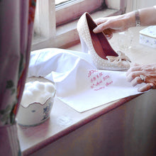 Load image into Gallery viewer, Cotton Shoe Bag