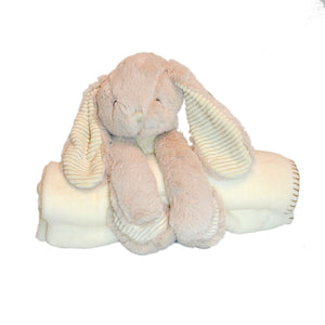Huggles Rabbit with Blanket