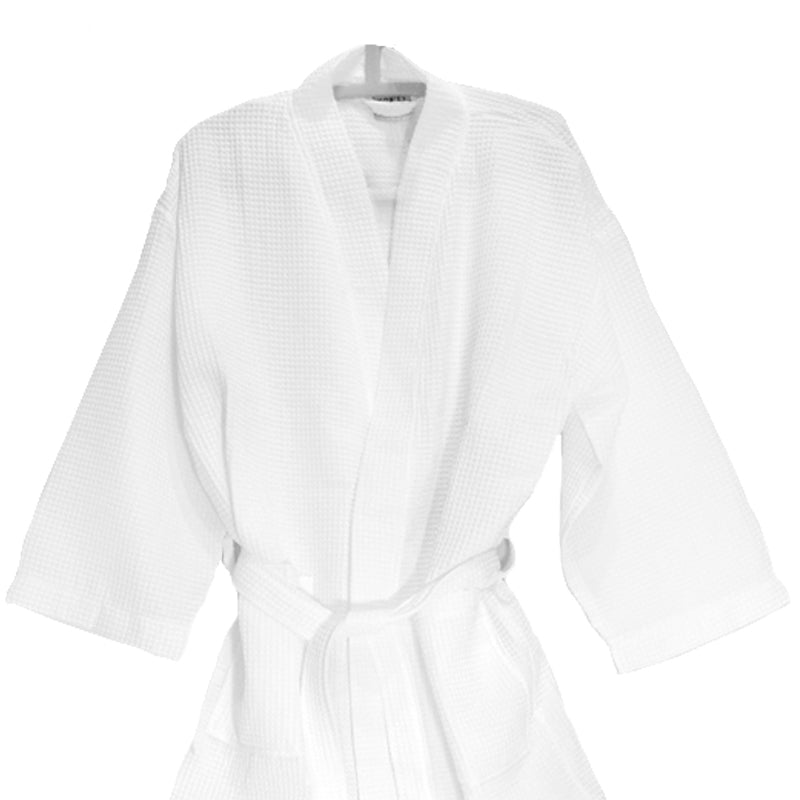 Waffle Weave Dressing Gown Monogrammed Presents