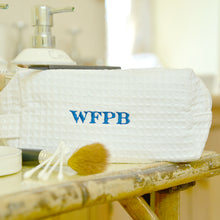 Load image into Gallery viewer, Waffle Weave Cosmetics Bag