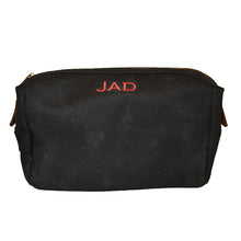 Load image into Gallery viewer, Waxed Cotton Washbag