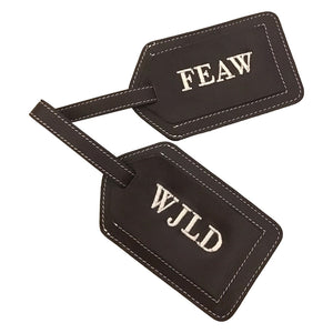 Leather Luggage Labels