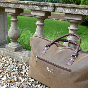 Leatherette Weekend Bag