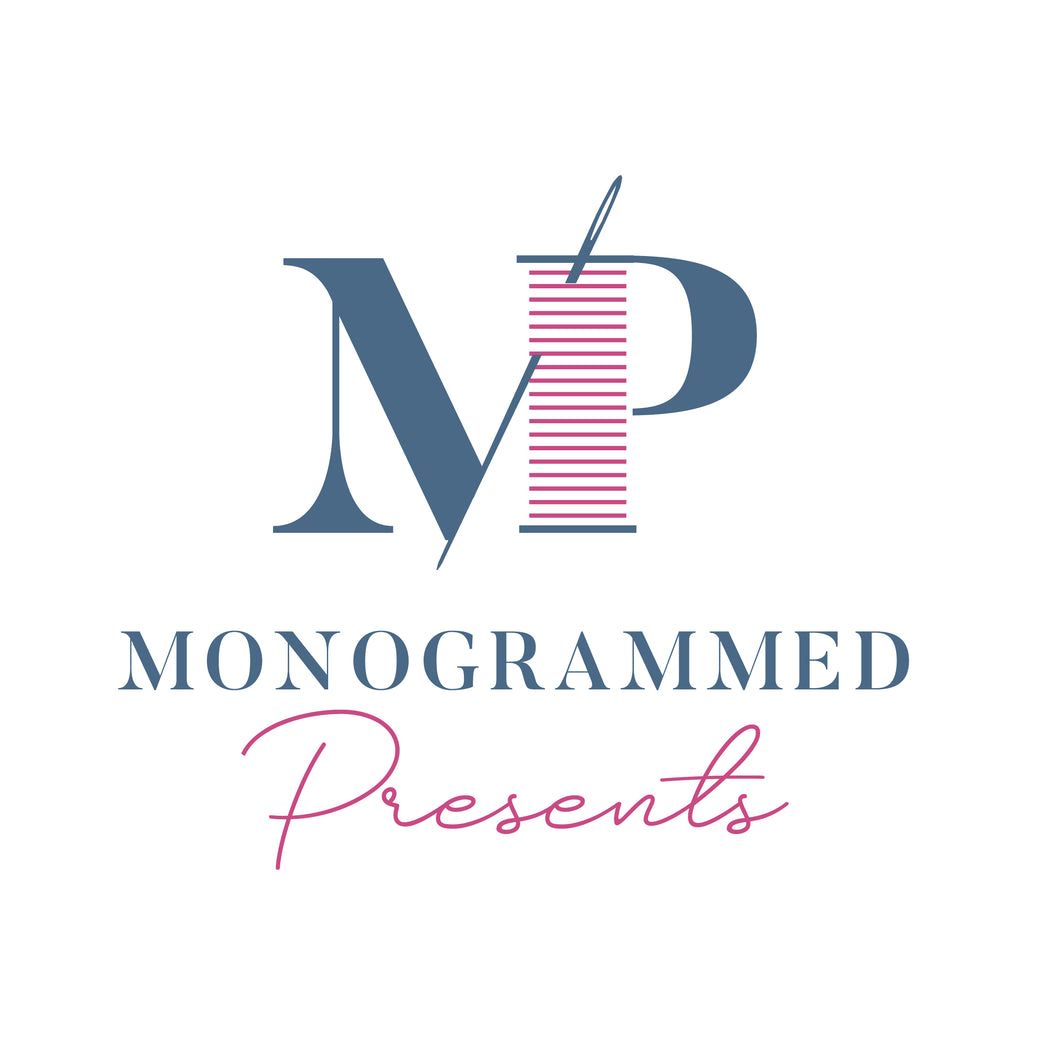 Monogrammed Present Gift Card