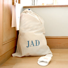 Load image into Gallery viewer, Natural Cotton Laundry Bag
