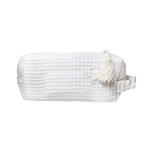 Waffle Weave Cosmetics Bag