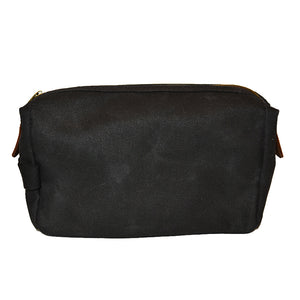 Waxed Cotton Washbag