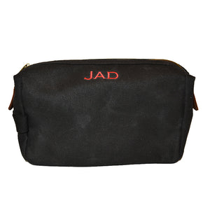 Waxed Cotton Washbag